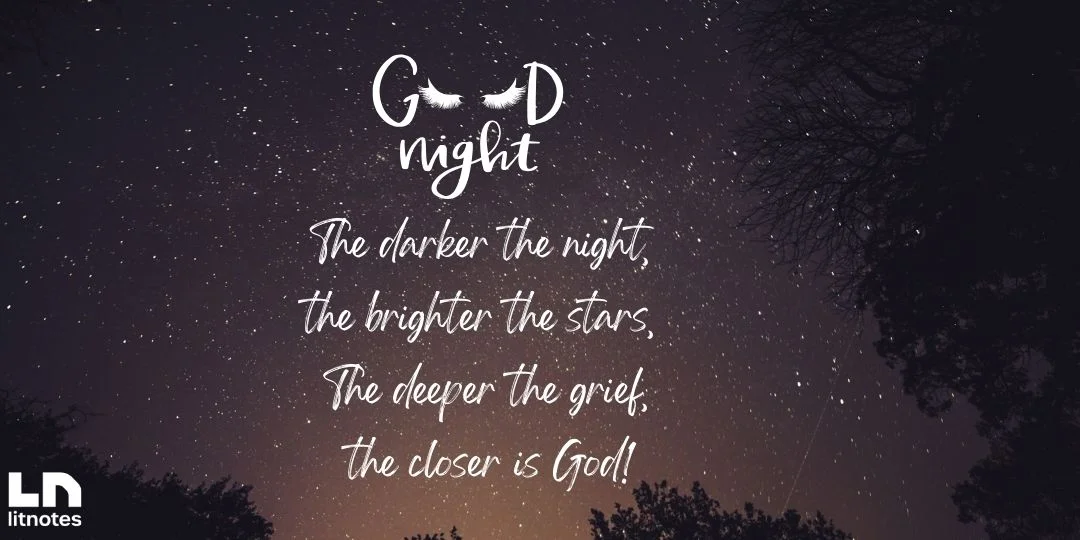 Top 5 Inspiring Night Quotes to Enlighten Your Evenings - LitNotes