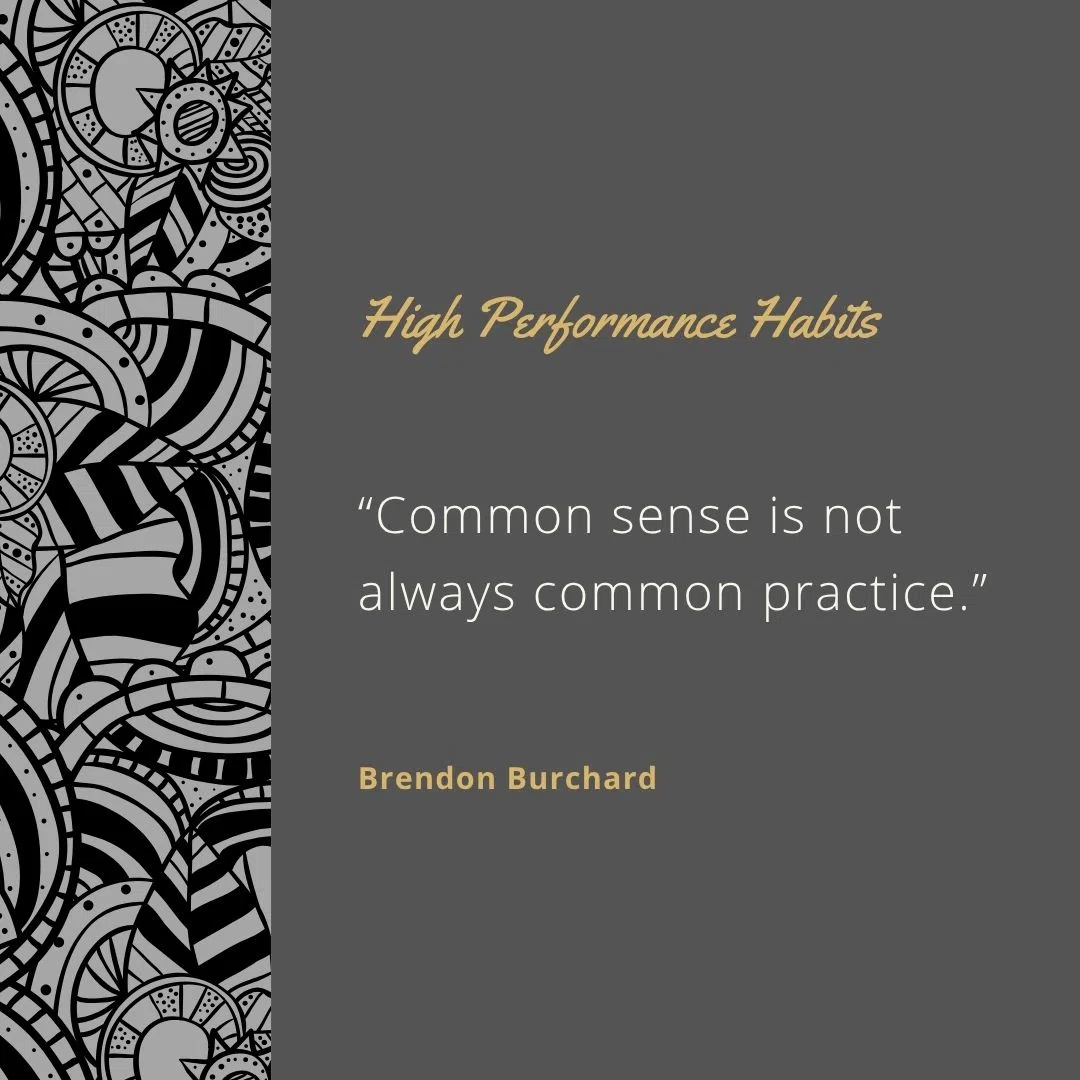  “Common sense is not always common practice.”
 “Clarity is the child of careful thought and mindful experimentation.”
 “Power plant doesn’t have energy, it generates energy.”
 “The time to have the map is before you enter the woods.”
 “Honor the struggle.”
