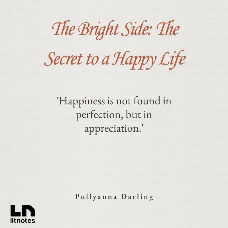  'Happiness is not found in perfection, but in appreciation.'
 'When we expect goodness, we begin to notice it.'
 'Joy is always within reach if we know where to look.'
 'Optimism is a daily choice, not a personality trait.'
 'There is light even in the darkest places.'