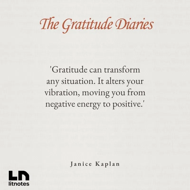  'Gratitude can transform any situation. It alters your vibration, moving you from negative energy to positive.'
 'When you appreciate what you have, what you have appreciates in value.'
 'A grateful mindset changes your perception of your entire life.'
 'Focusing on gratitude makes you more likely to find joy in everyday moments.'
 'The happiest people are those who are grateful for what they have.'